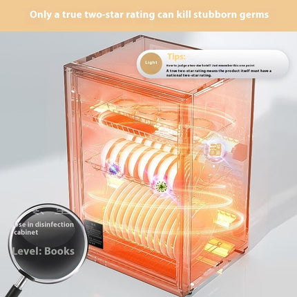 Household Small Desktop Kitchen UV Sterilized Cupboard