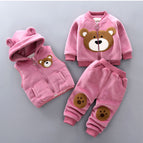 Big Head Bear Sets Of Pink / 80cm
