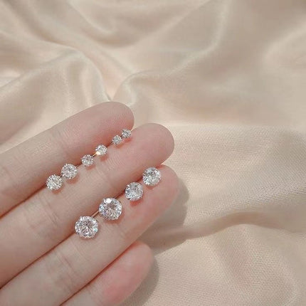 Zircon EmbeddedFor Women's Classic Earrings