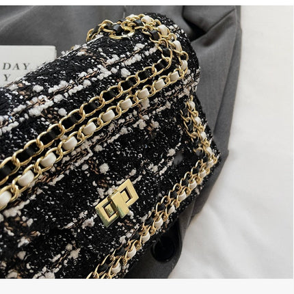 Women's Knitted All-match Small Square Bag