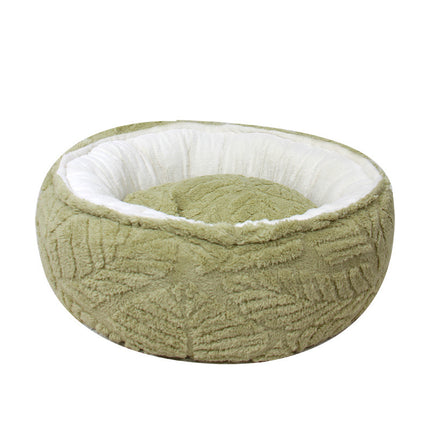 Cat Accessories Bed Round Soft And Warm Cat Nest Bed Pet Supplies Dog Beds For Medium Small Dogs Thickened Plush Cat House Mat