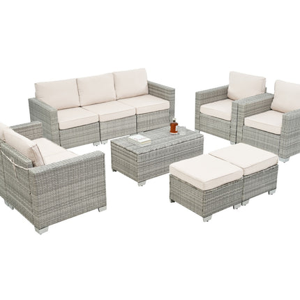 10 Piece Patio Furniture Set