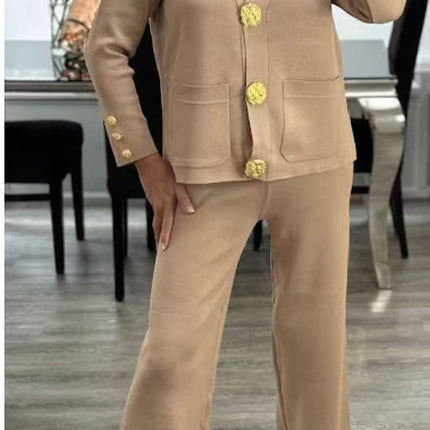 European Goods Casual Fashion Two-piece Suit Female Spring And Autumn All-match