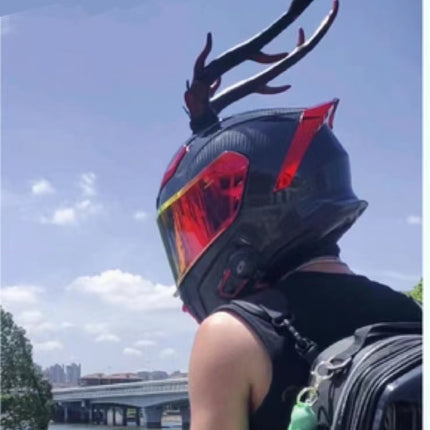 Dragon Horn Helmet Decoration Scooter Motorcycle Scooter