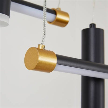 Javeriah 4 - Light Dimmable Kitchen Island Linear LED Pendant No Bulb