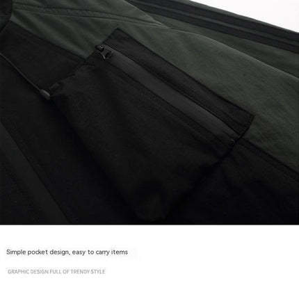 Outdoor Jacket Coat Men's Niche Hooded Jacket