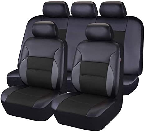Auto Artificial Leather 5-seater Car Stitching Leather Seat Cover