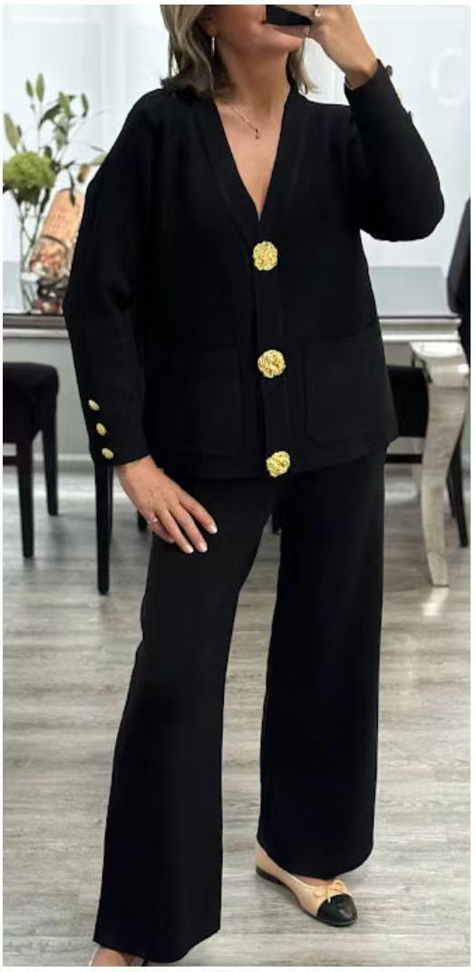 European Goods Casual Fashion Two-piece Suit Female Spring And Autumn All-match