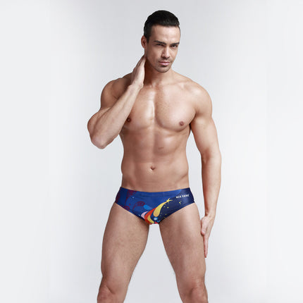 Men's Swimwear Triangle Swimming Shorts Professional Swimming Trunks