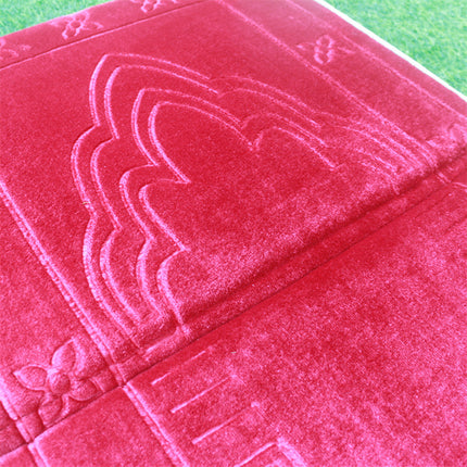Folding Casual Blanket Portable Prayer Mat With Backrest