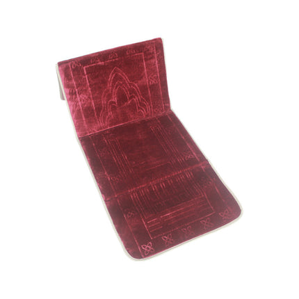 Folding Casual Blanket Portable Prayer Mat With Backrest
