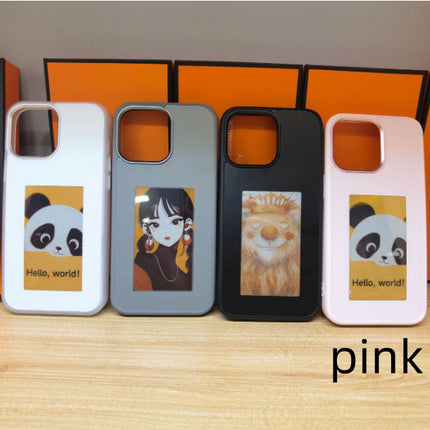 Four-color E-ink Screen Projection Screen DIY Phone Case