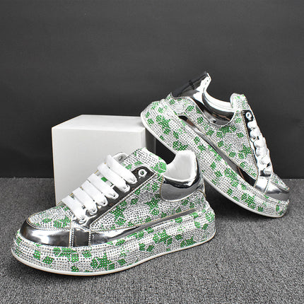 High Rise Trend Casual Thick Soled Men's Shoes