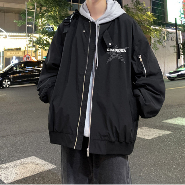 Spring And Autumn Thin American Pilot Jacket