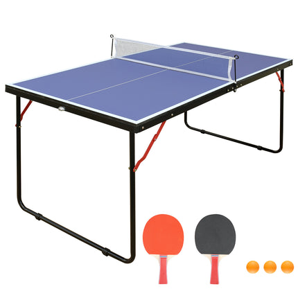 Table Tennis Table Folding Portable Table Tennis Table Set