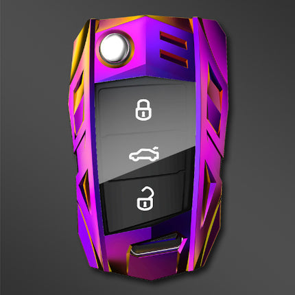 Metal Mecha Golf Auto Key Shell Sets Of Protective Shell