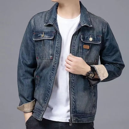 Korean-style Slim-fit Retro Casual Handsome Jacket