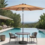 Parasol d'extérieur Novah pour cour intérieure, parfait pour le jardin ou la terrasse, offrant ombre et confort en plein air.