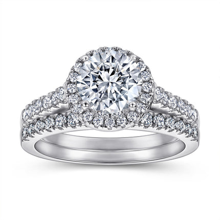 S925 Sterling Silver Niche Stacked Ring Women's Personality