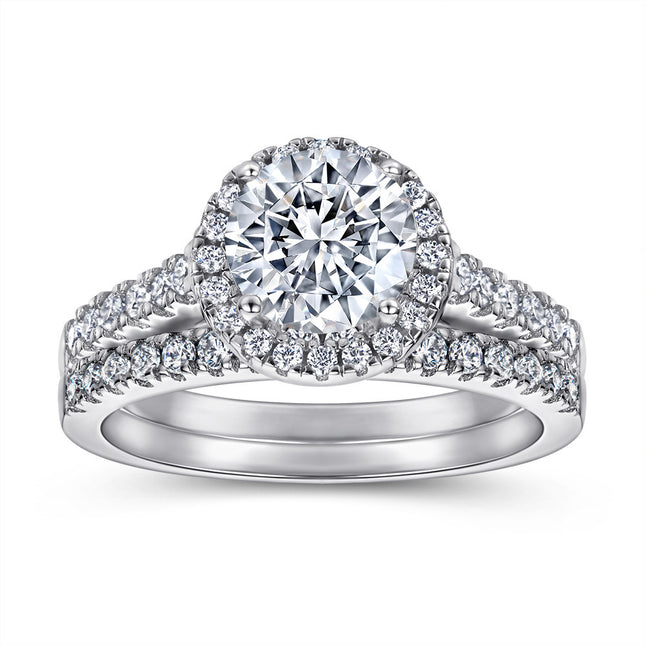 S925 Sterling Silver Niche Stacked Ring Women's Personality