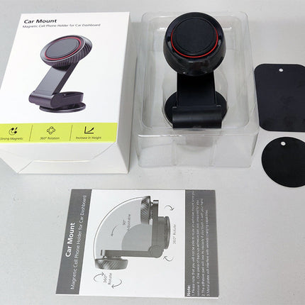 360 Degree Rotating Desktop Folding Magnetic Car Navigation Mobile Phone Holder Car Dashboard Support Frame Auto Accessories