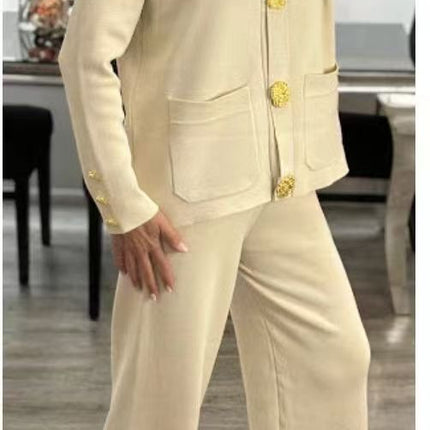 European Goods Casual Fashion Two-piece Suit Female Spring And Autumn All-match