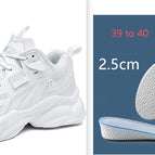 White and insole 2.5cm / 39 / single