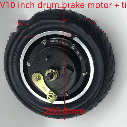Electric Scooter 36V48V350W10 Inch Disc Brake Motor