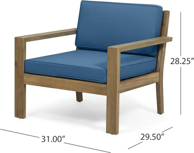 SANTA ANA CLUB CHAIR With CushionsSet Of 2