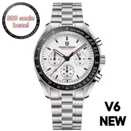 Quartz Watch Multi-function Calendar Waterproof Timing