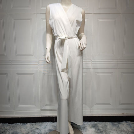 Muslim Cardigan Coat Chiffon Patchwork