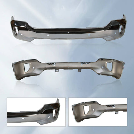 Front Bumper For 16-19 Chevy Silverado 1500 W Sensor Holes
