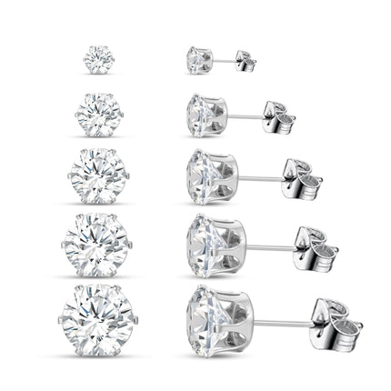 Zircon EmbeddedFor Women's Classic Earrings