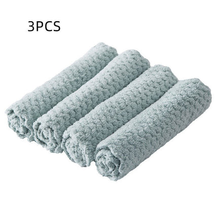 Kitchen Dishcloth Degreasing Water Uptake Not Shedding Hair