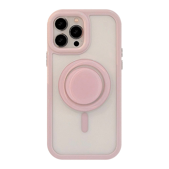Simple Ins Solid Color Magnetic Bracket 16 Phone Case