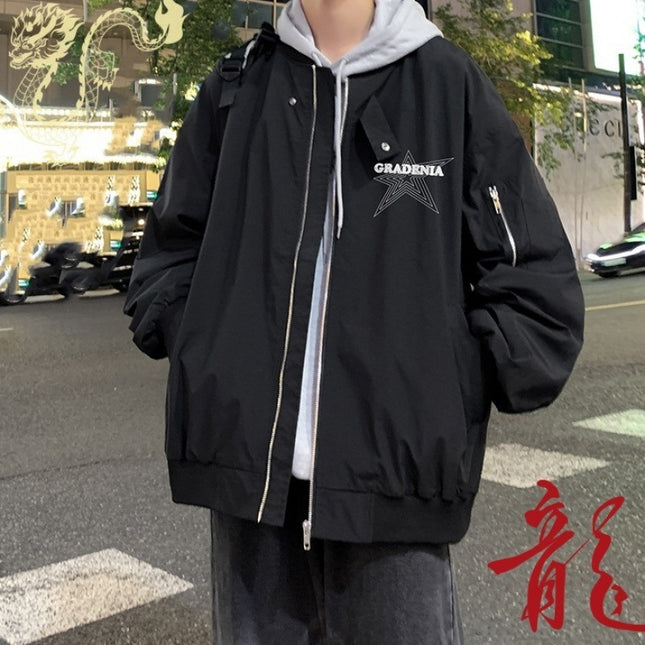 Spring And Autumn Thin American Pilot Jacket