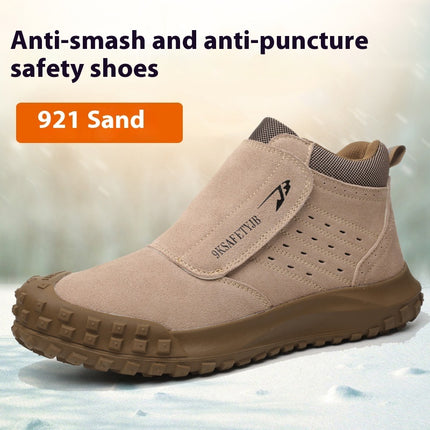 Anti Smashing And Puncture Lightweight Labor Protection Shoes
