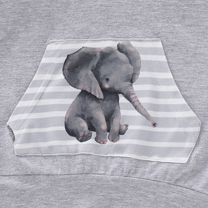 Children's Clothing Explosion Model Baby Elephant With Hood Suit Spot
