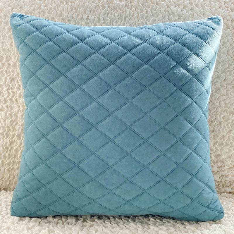 Coussins en velours avec art textile pour salon, décor d'intérieur, marque Novah, coussins décoratifs pour canapé.
