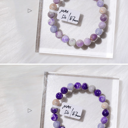 Natural Sodalite Bracelet Turns Purple In Sunlight