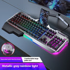 Silver Black Mixed Light