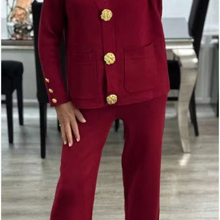 European Goods Casual Fashion Two-piece Suit Female Spring And Autumn All-match