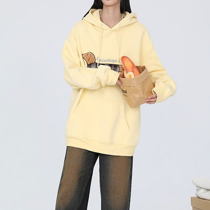 Original Sausage Dog Patch Pullover Hoodie