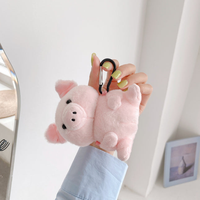 Wireless Bluetooth Cartoon Plush Earphone Box
