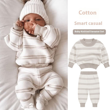 Baby Sweater Suit Autumn Clothing Base Pullover
