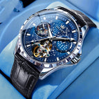 Black Leather And Blue